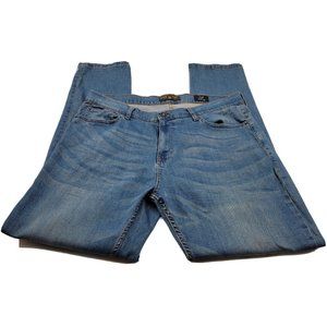 Ring Of Fire Mens Jeans. Size 38x32. Slim. Medium Wash.